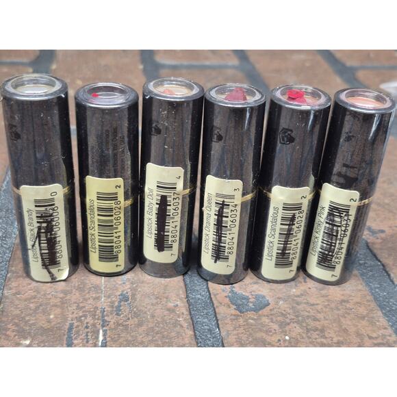 IMAN Luxury Moisturizing Lipstick Lot Of 6 - Picture 1 of 3